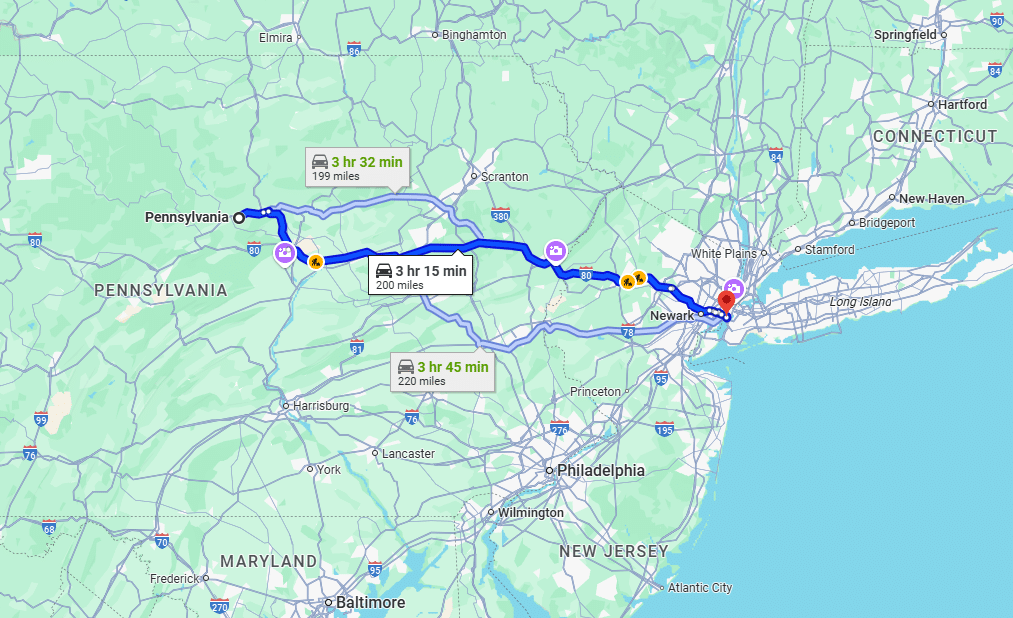 Van Service From PA To NYC Luxury Van Group Transportation